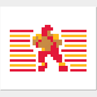 Tecmo QB Stripes - Kansas City Posters and Art